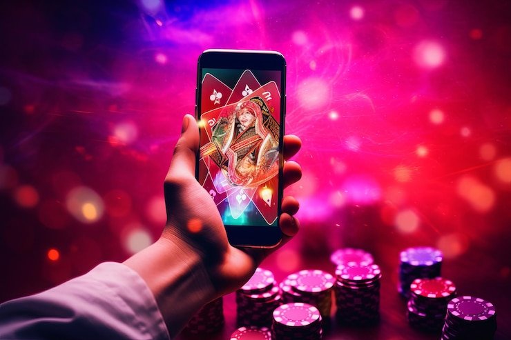 Mobile app showing live football markets and instant slots